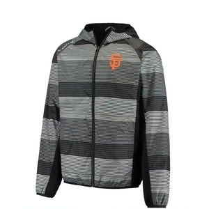San Francisco Giants MLB Hooded Full-Zip Windbreaker Jacket NEW Size L 🎁